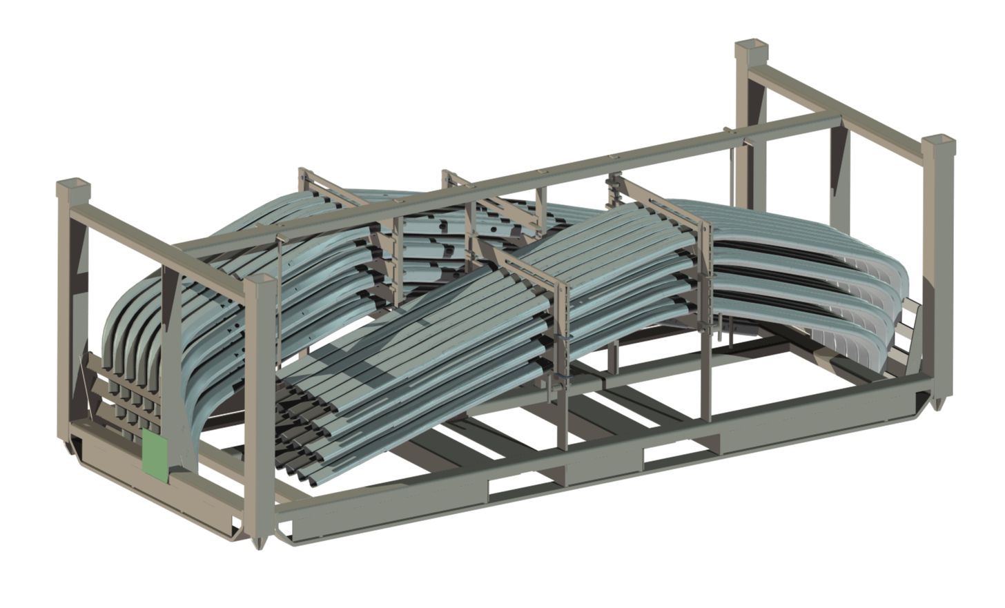 ROOF RAIL WITH PARTS